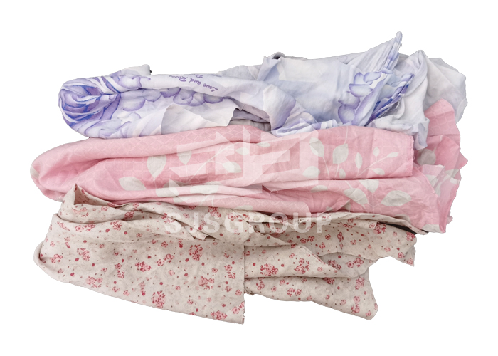 Color Bed Sheet Rags-Color Bed Sheet Cotton Rags (Standard Size)