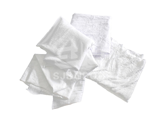 New White Cotton Rags-Pure white jersey cotton rags new