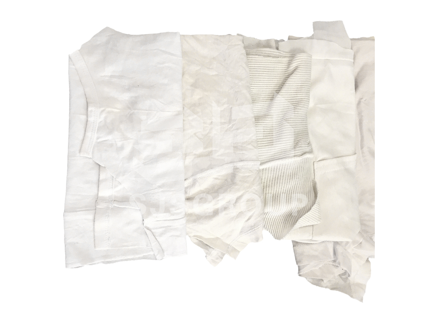 White T Shirt Cotton Rags - White T Shirt Cotton Rags Grade B
