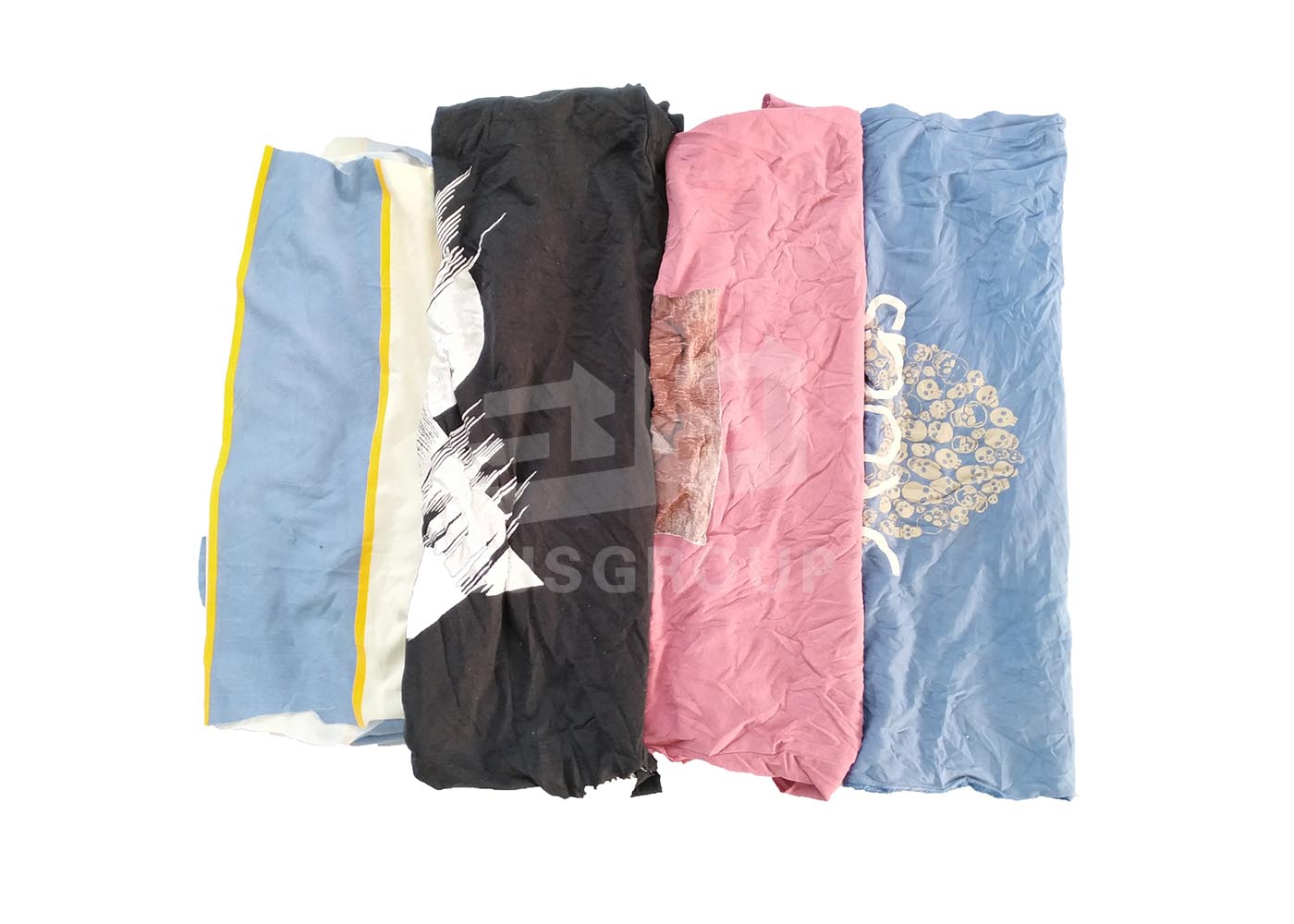 Dark Color Mixed T Shirt Cotton Rags-Mixed Color Rags