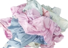 Color Bed Sheet Rags - Color Bed Sheet Cotton Rags (Uncut)