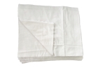 White Bed Sheet Rags - White Bed Sheet Cotton Rags (Standard Size)