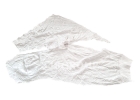 Used T Shirt Rags - White Fleece Sweatshirt Rags