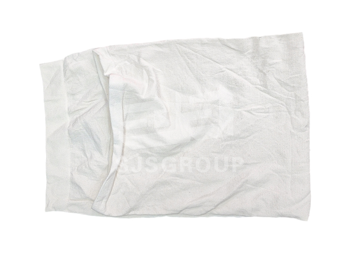 Pure white jersey cotton rags new(Standard Size), New White Cotton Rags